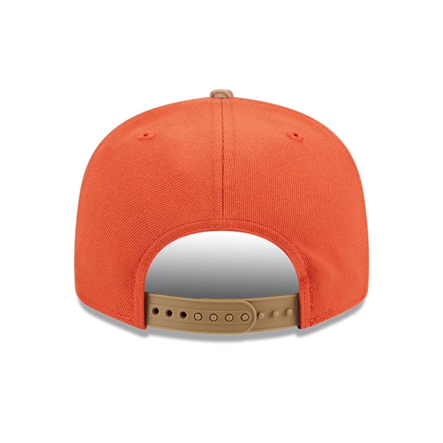 This is a Texas Rangers MLB Autumn Wheat Dark Orange 9FIFTY Snapback Cap 6