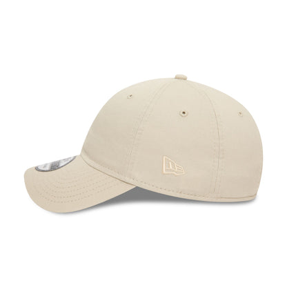 This is a New Era Essential Light Beige 9TWENTY Adjustable Cap 6