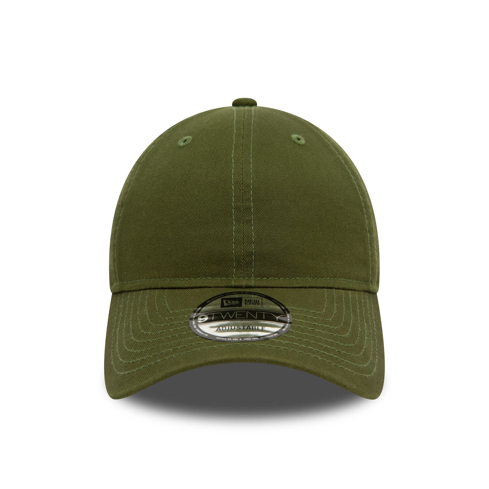 This is a New Era Essential Khaki 9TWENTY Adjustable Cap 2