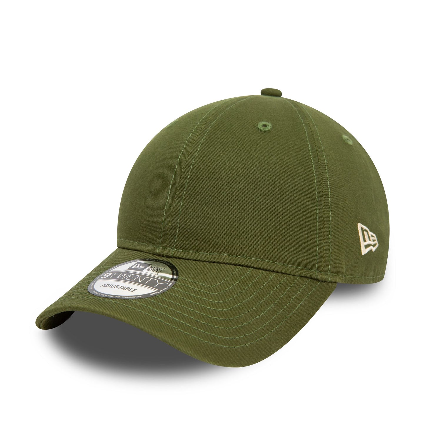 This is a New Era Essential Khaki 9TWENTY Adjustable Cap 4