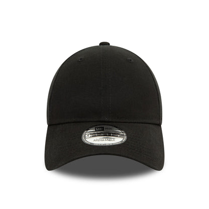 This is a New Era Essential Black 9FORTY Adjustable Cap 2