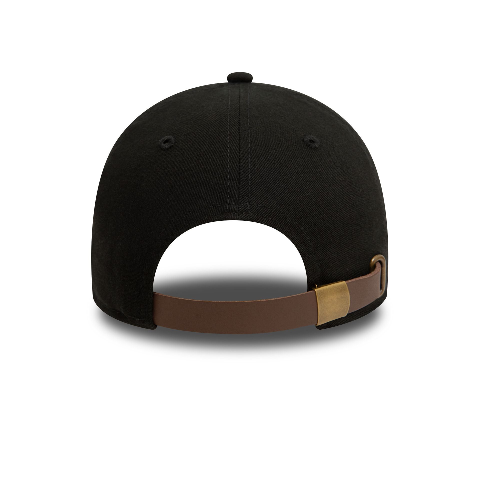 This is a New Era Essential Black 9FORTY Adjustable Cap 4