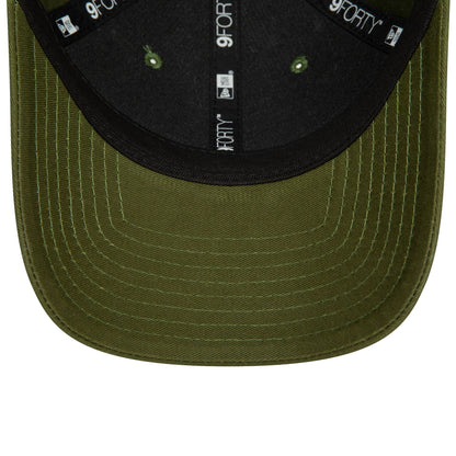 This is a New Era Essential Khaki 9FORTY Adjustable Cap 5