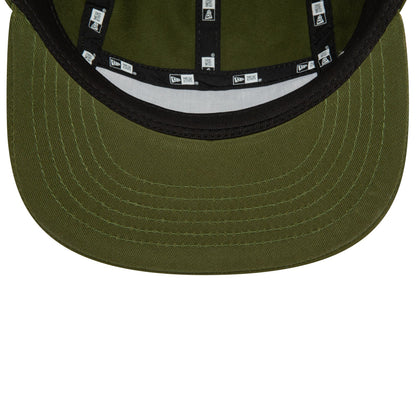 This is a New Era Essential Khaki Camper Adjustable Cap 4