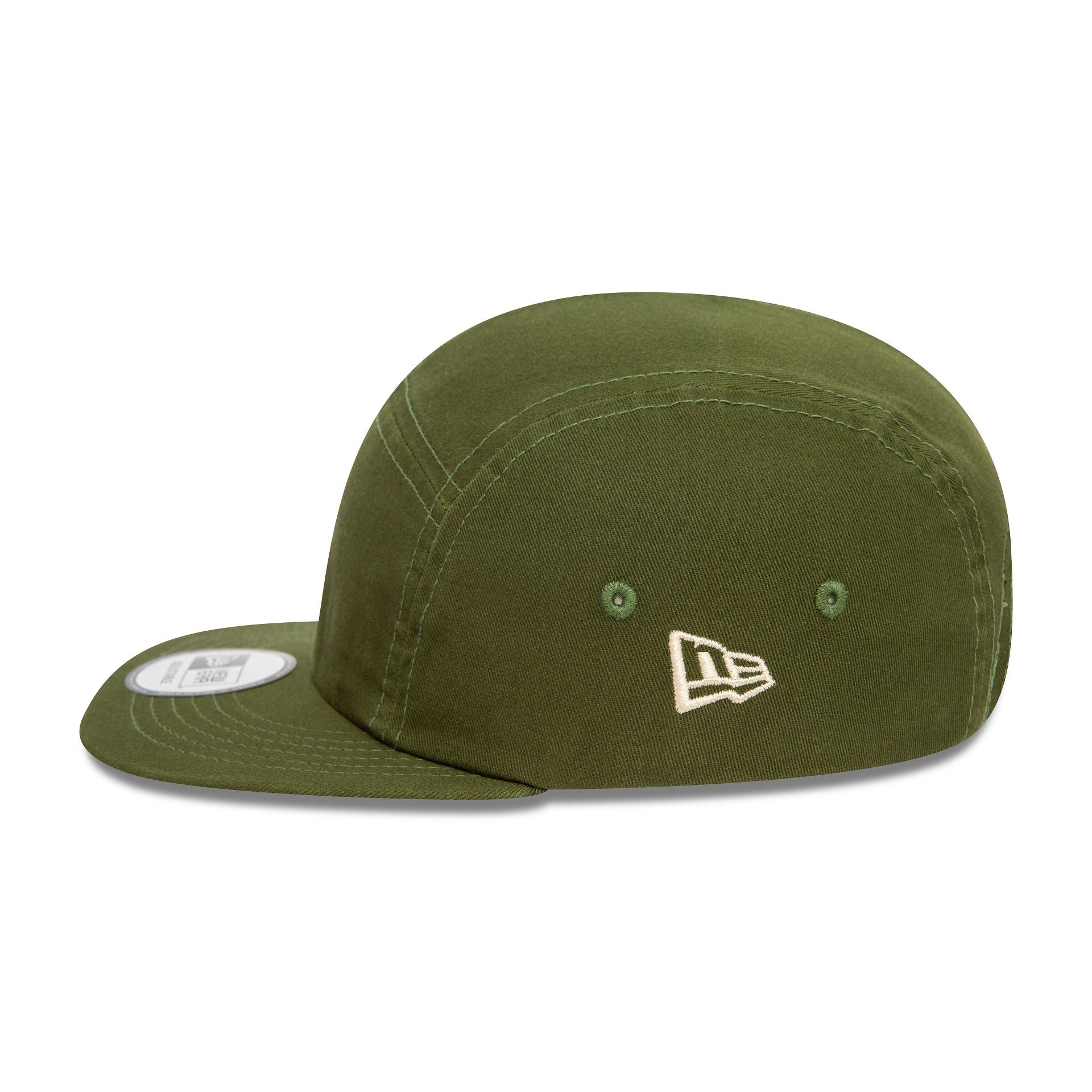 This is a New Era Essential Khaki Camper Adjustable Cap 5