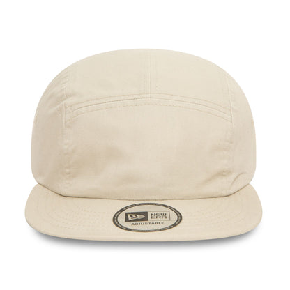 This is a New Era Essential Light Beige Camper Adjustable Cap 2