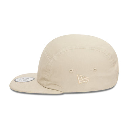 This is a New Era Essential Light Beige Camper Adjustable Cap 6