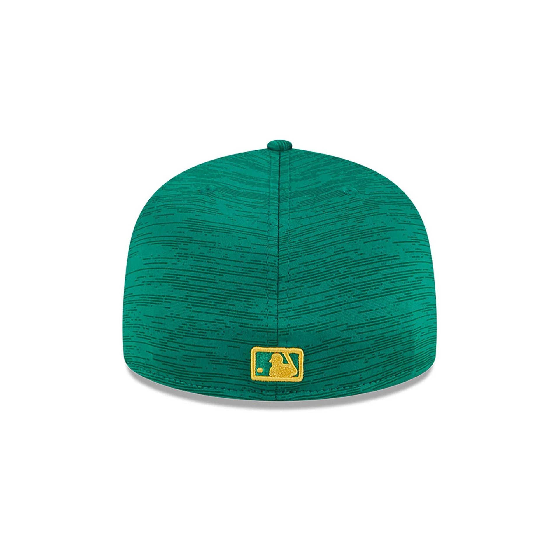 This is a Oakland Athletics Clubhouse Dark Green 59FIFTY Fitted Cap 6