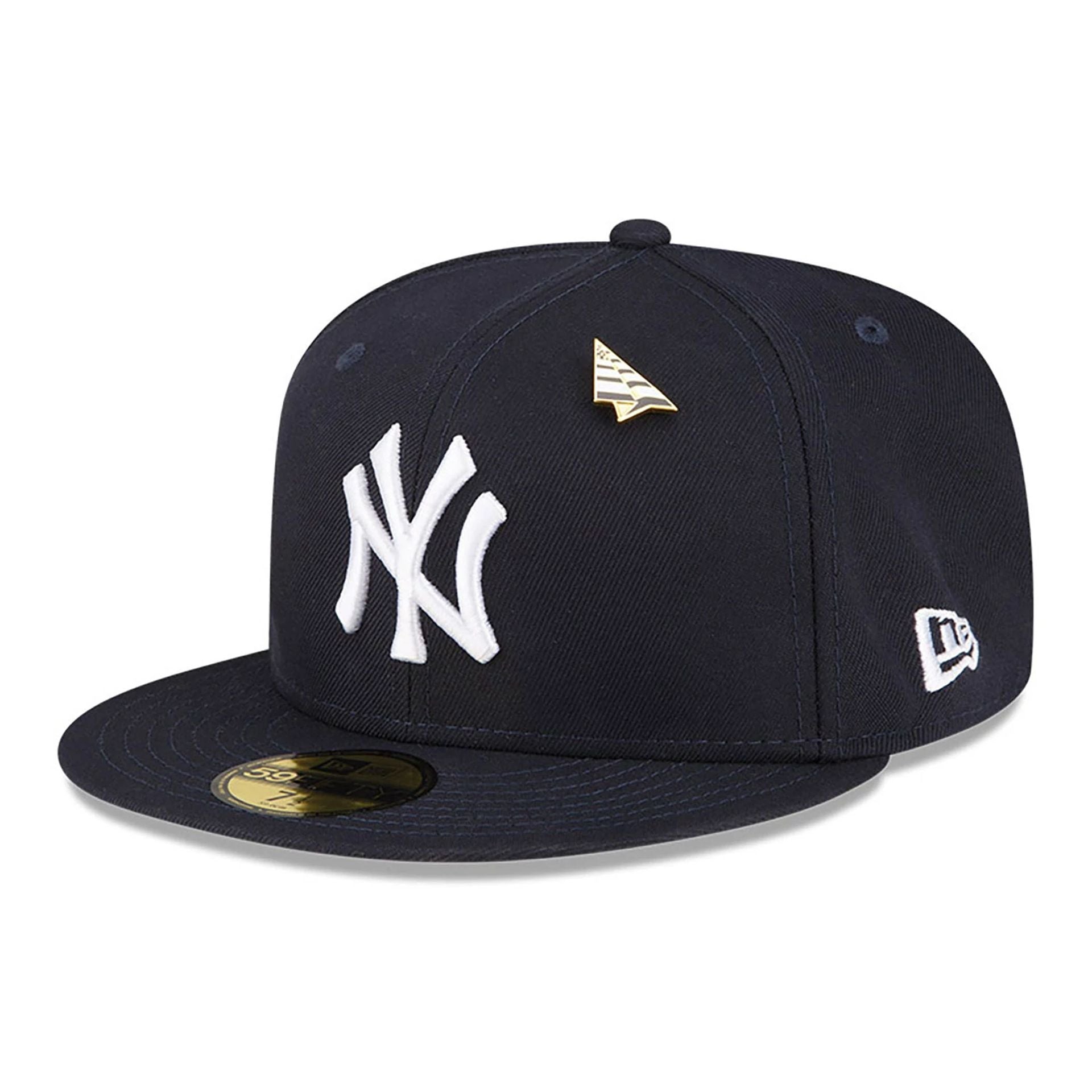 This is a New York Yankees Paper Planes x MLB Navy 59FIFTY Fitted Cap 1