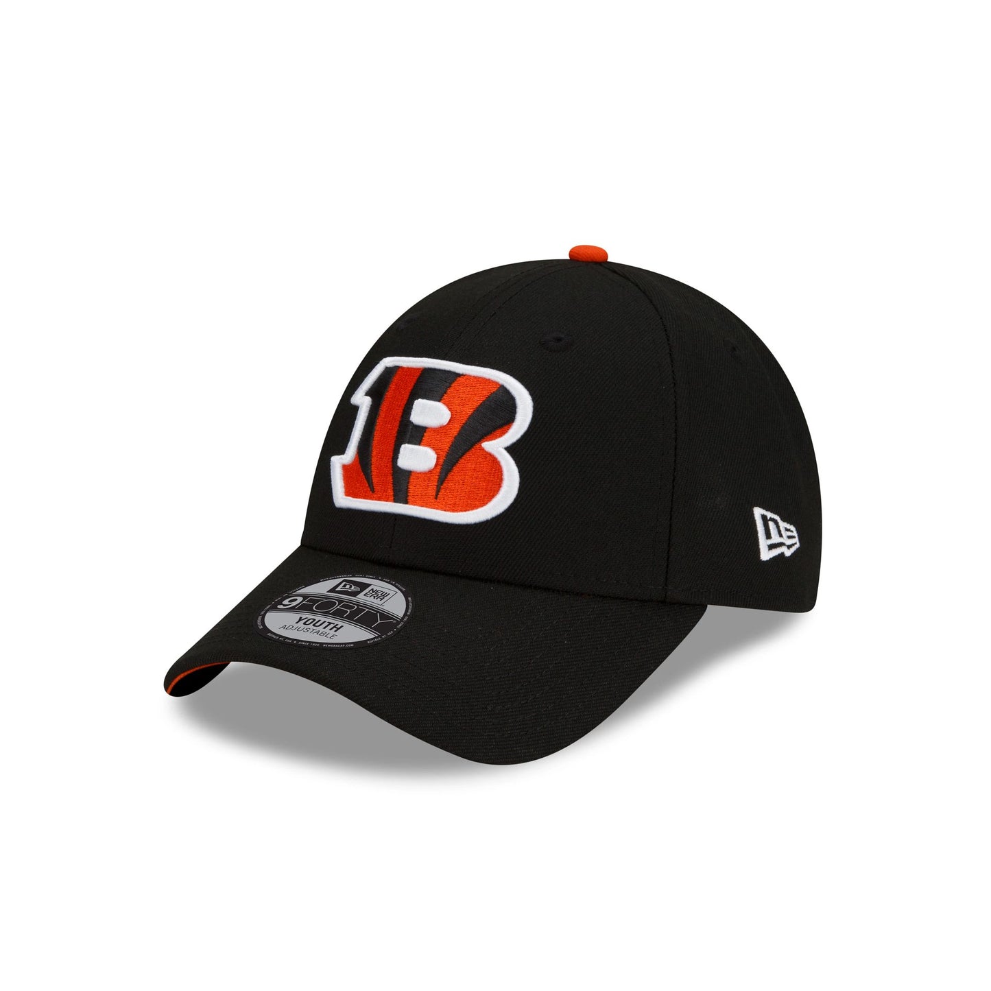 This is a Cincinnati Bengals Youth NFL The League Black 9FORTY Adjustable Cap 8