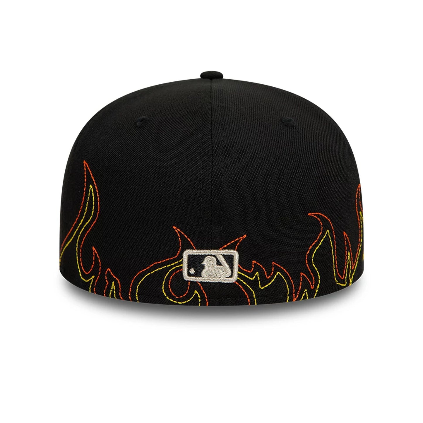 This is a Detroit Tigers MLB Fire Black 59FIFTY Fitted Cap 4