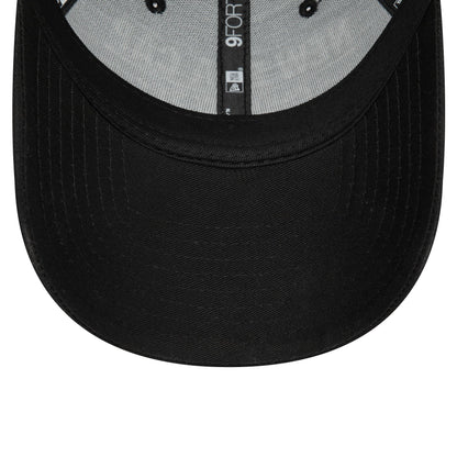 This is a New Era Carnaby Address Black 9FORTY Adjustable Cap 5