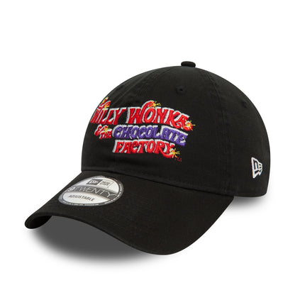 This is a Willy Wonka And The Chocolate Factory Black 9TWENTY Adjustable Cap 1