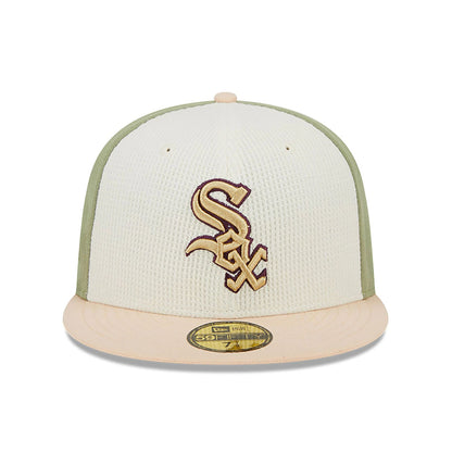 This is a Chicago White Sox Thermal Front Pastel Green 59FIFTY Fitted Cap 4