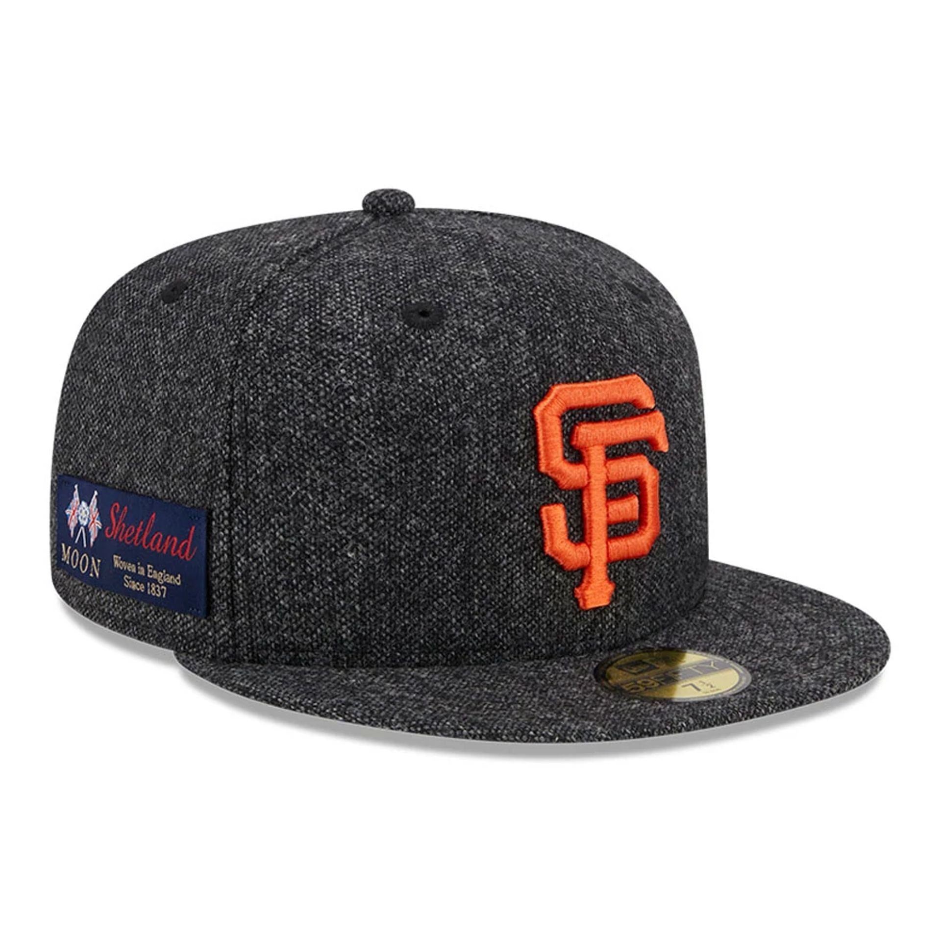 This is a San Francisco Giants Moon Black 59FIFTY Fitted Cap 1