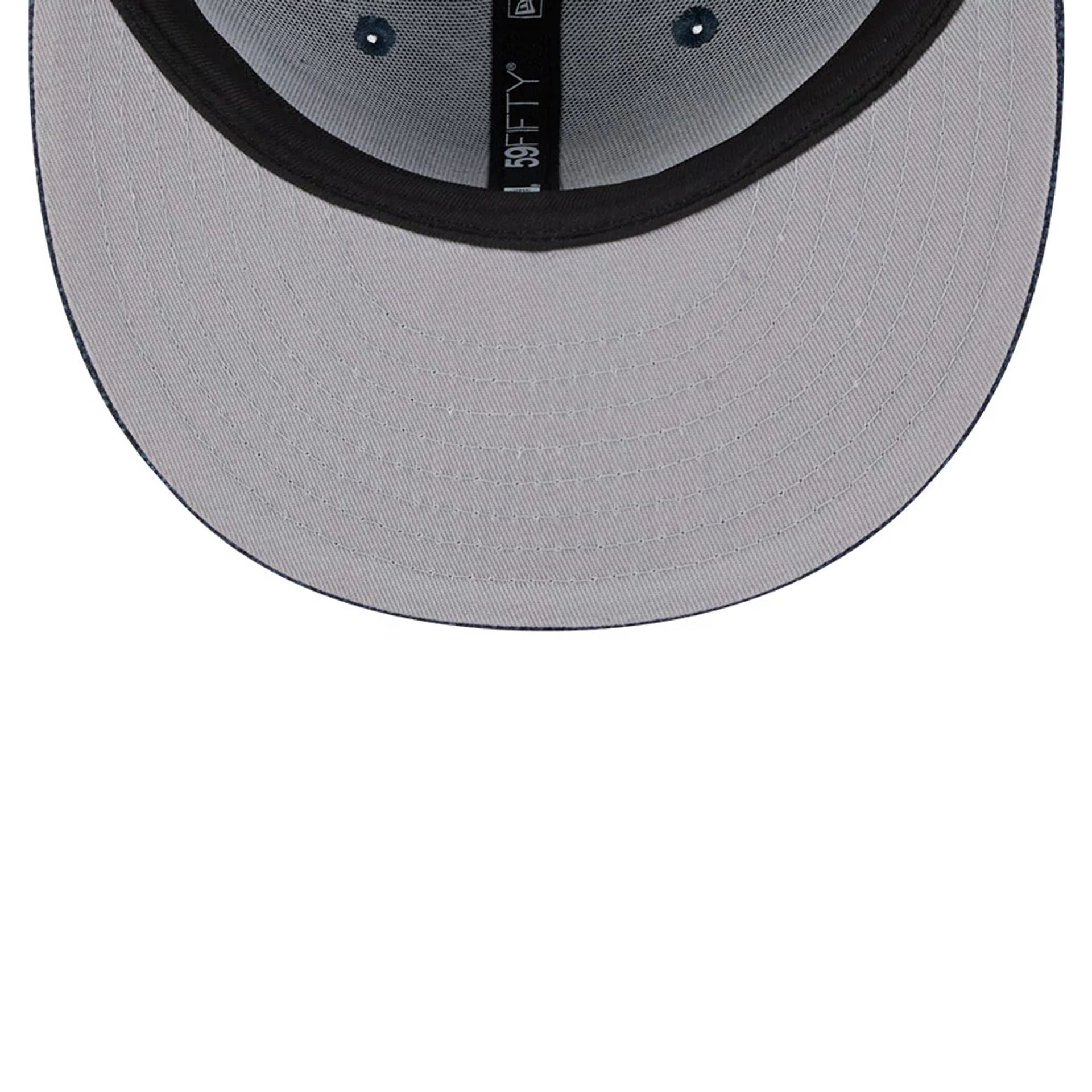 This is a LA Dodgers Moon Blue 59FIFTY Fitted Cap 2