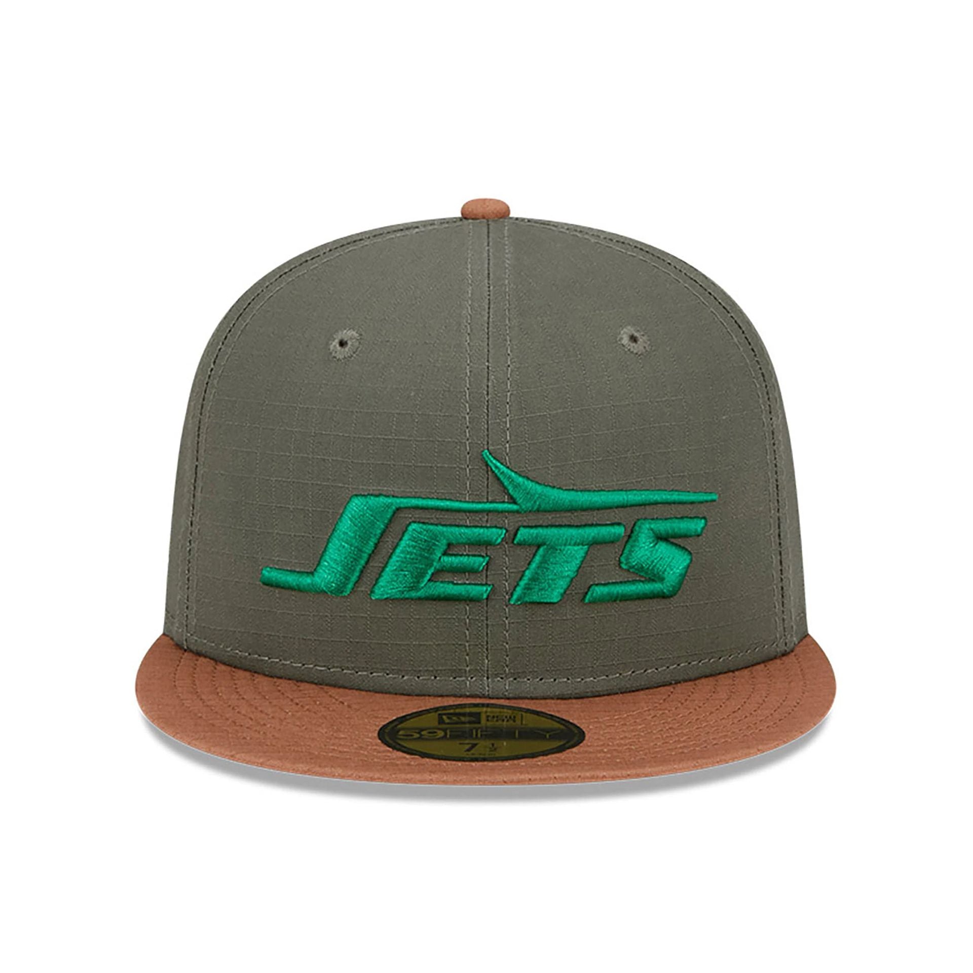 This is a New York Jets Ripstop Green 59FIFTY Fitted Cap 3