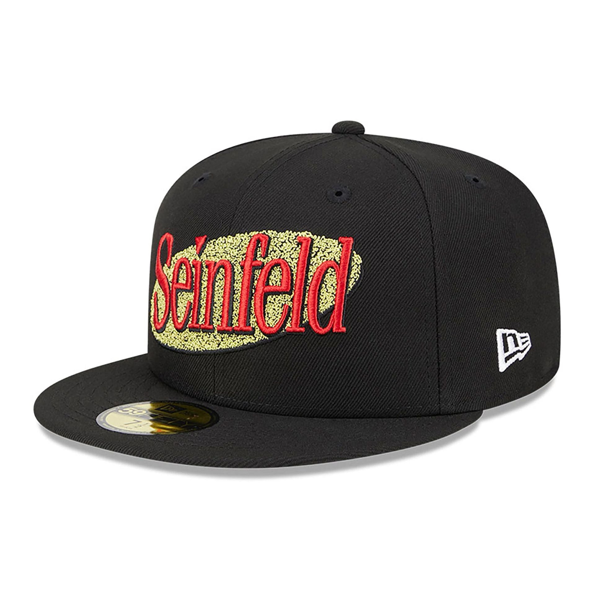 This is a Seinfeld Black 59FIFTY Fitted Cap 7