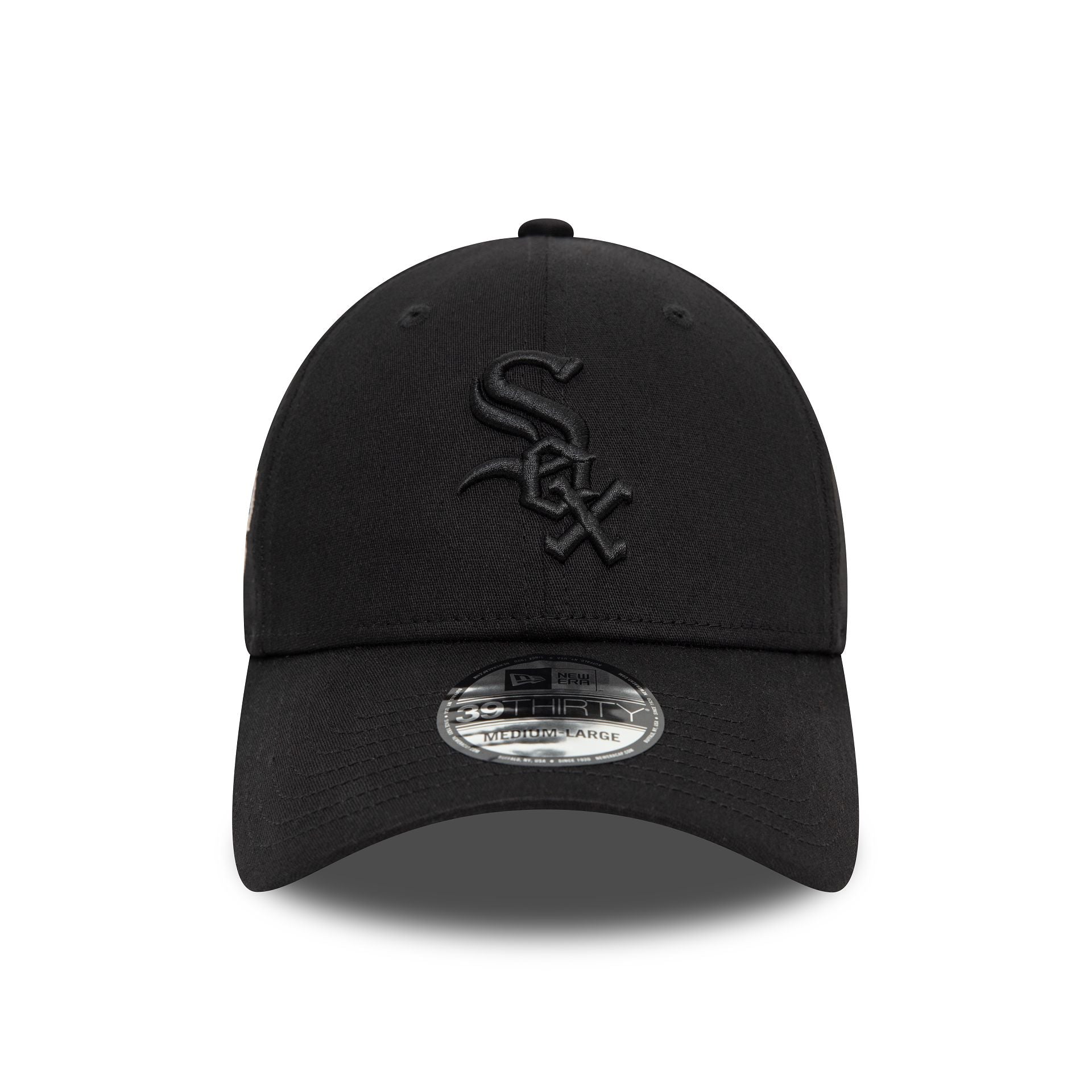 This is a Chicago White Sox World Series Black 39THIRTY Stretch Fit Cap 2