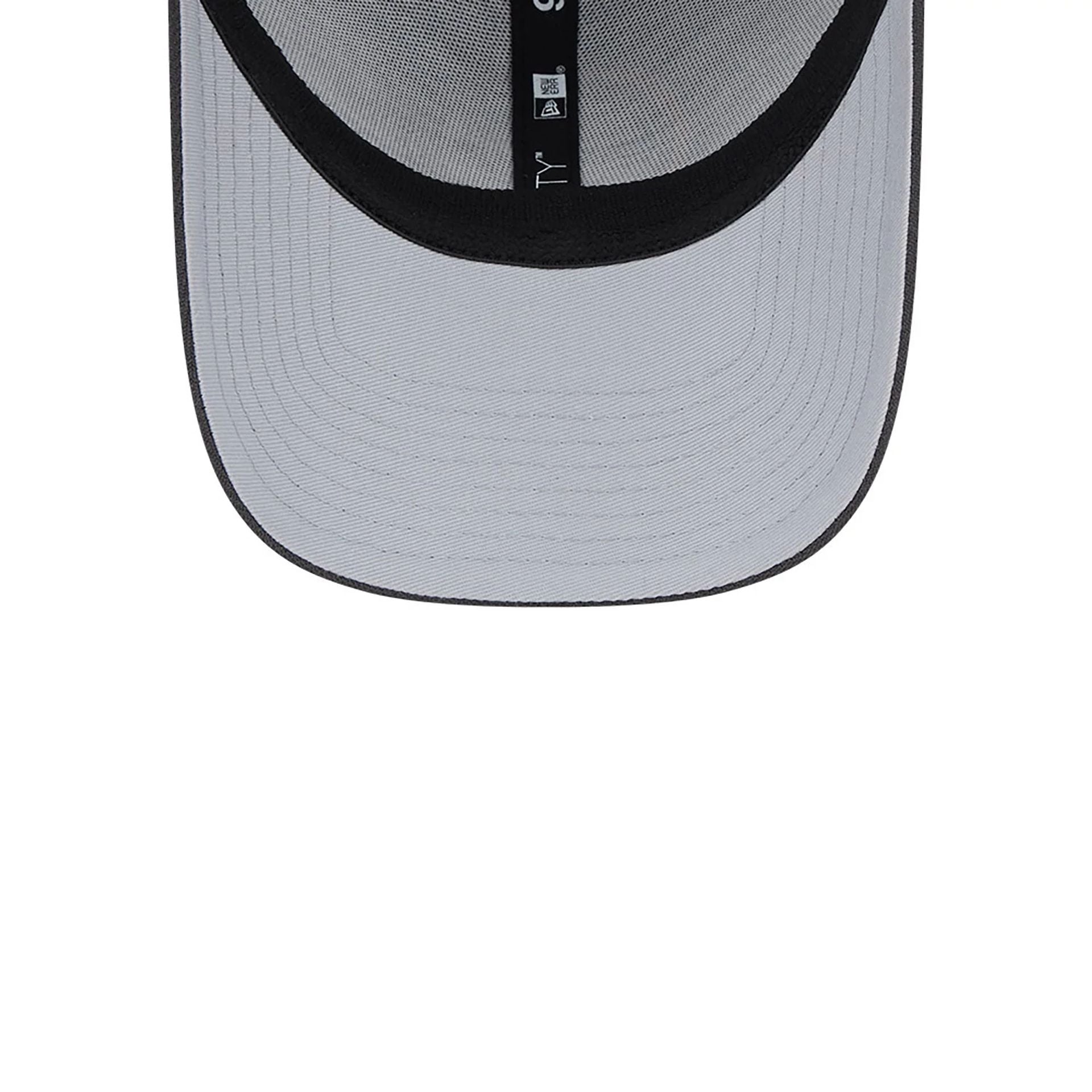 This is a Green Bay Packers NFL Draft 2024 Dark Grey 9FORTY Stretch-Snap Cap 2