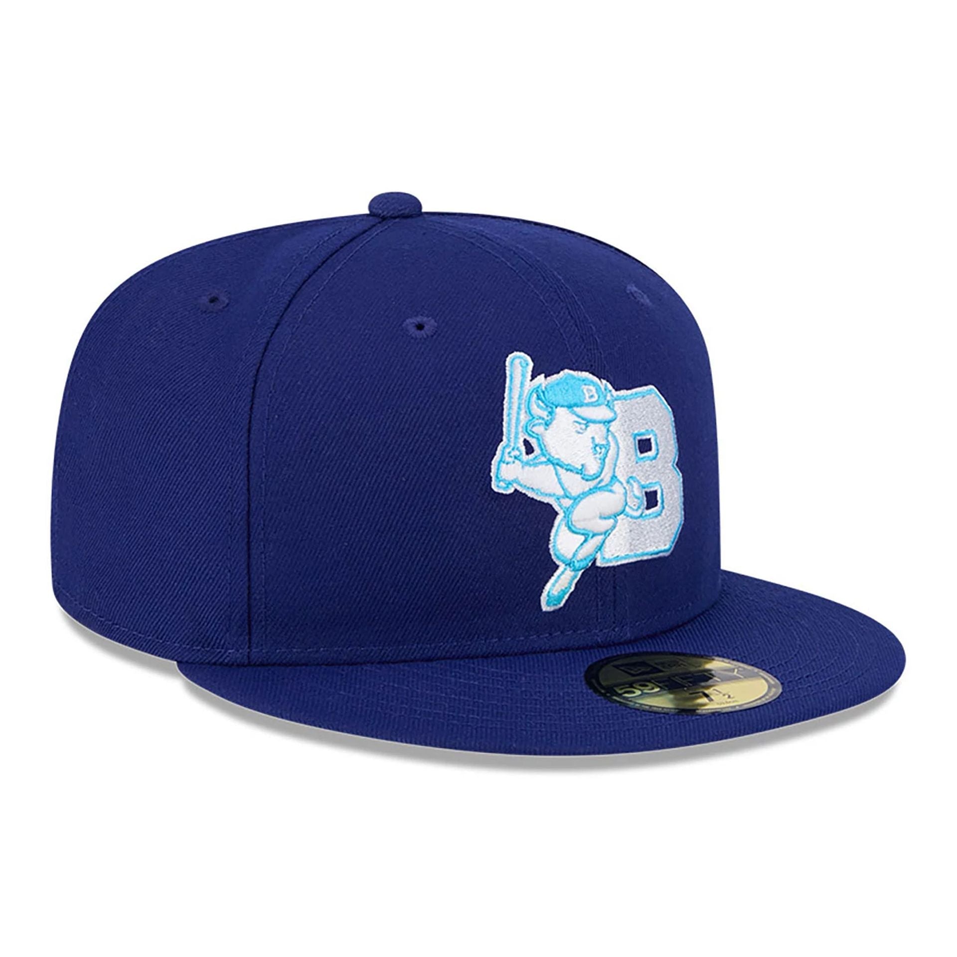 This is a Buffalo Bisons MiLB Father's Day 2024 Dark Blue 59FIFTY Fitted Cap 4