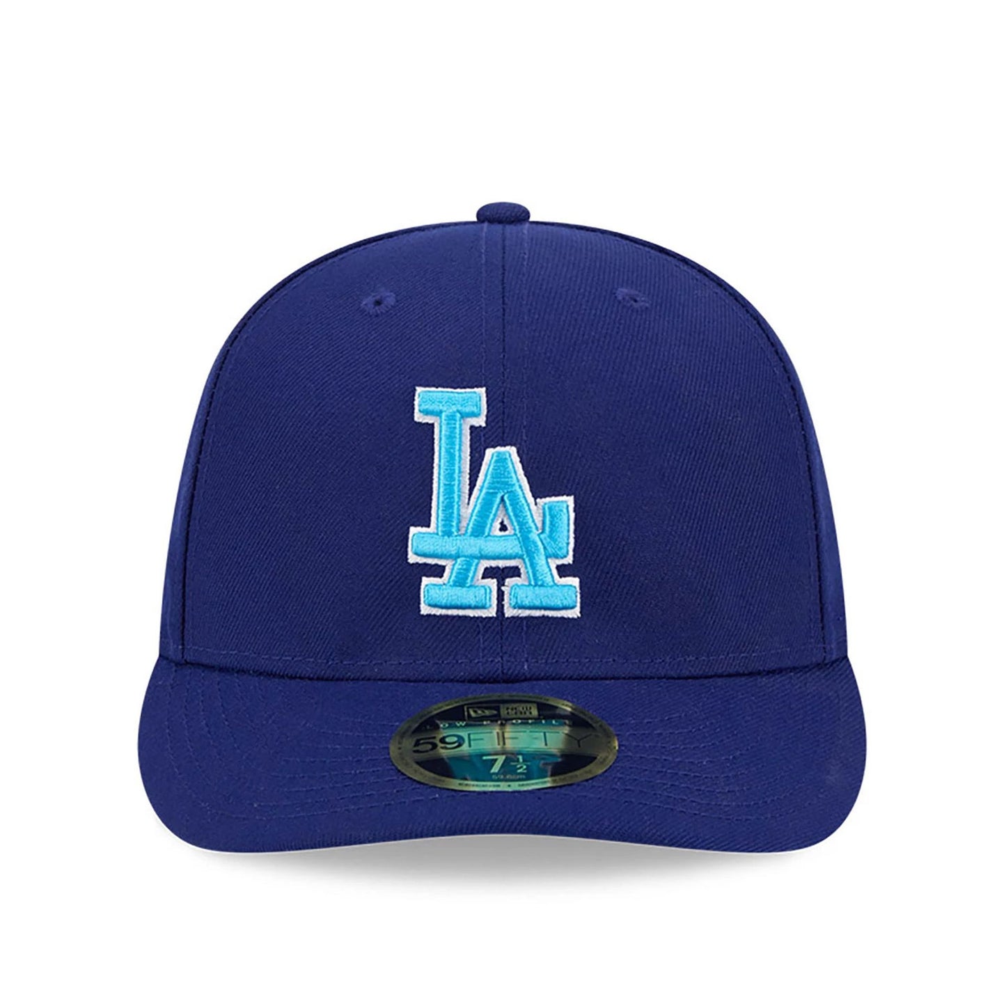 This is a LA Dodgers MLB Father's Day 2024 Dark Blue Low Profile 59FIFTY Fitted Cap 3