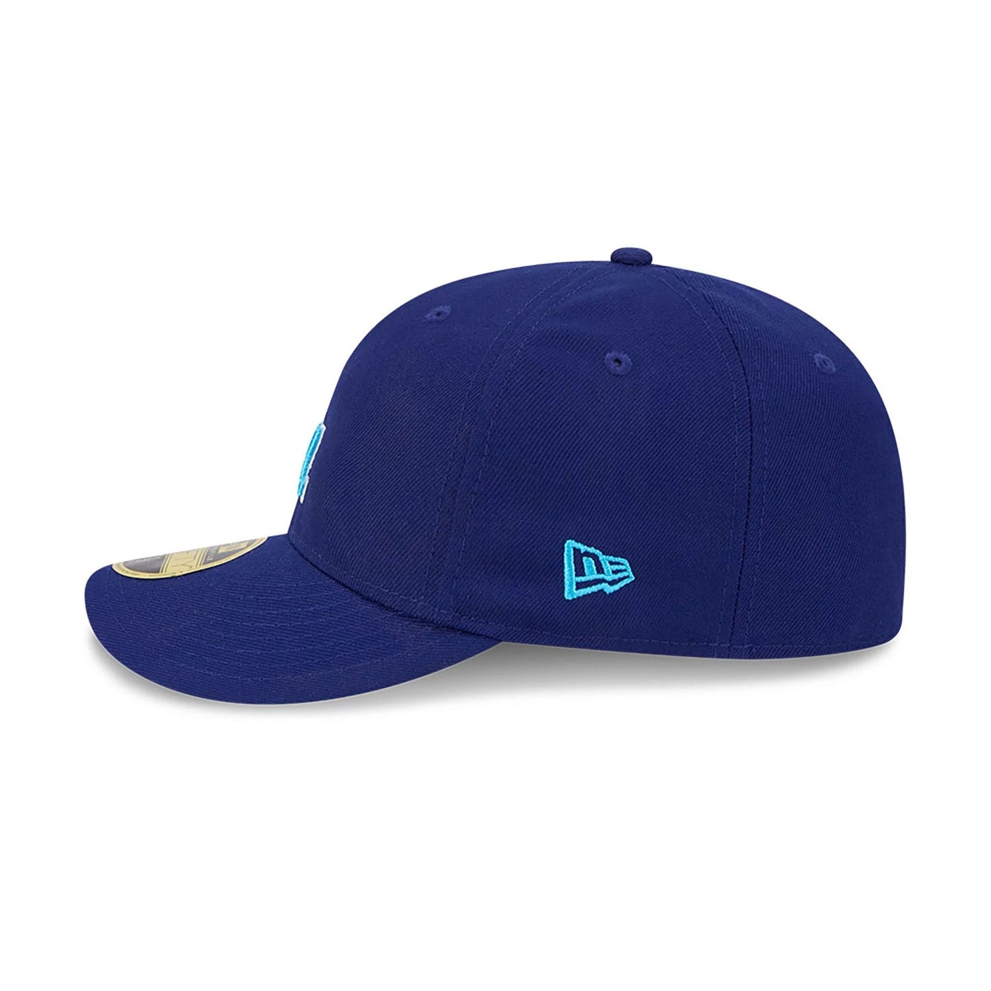 This is a LA Dodgers MLB Father's Day 2024 Dark Blue Low Profile 59FIFTY Fitted Cap 6