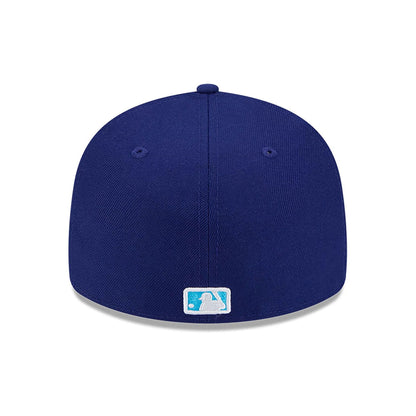 This is a LA Dodgers MLB Father's Day 2024 Dark Blue Low Profile 59FIFTY Fitted Cap 5