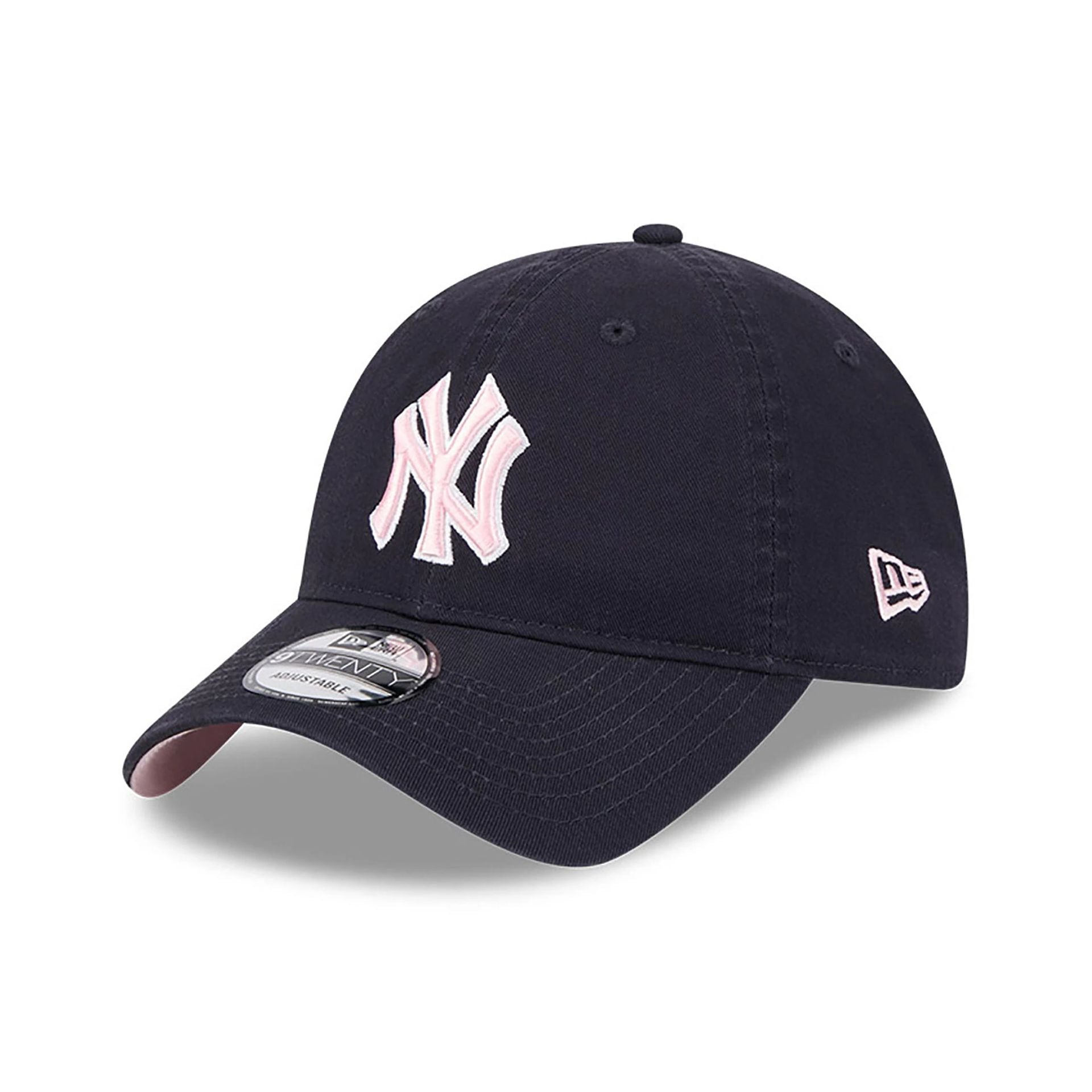 This is a New York Yankees MLB Mother's Day Navy 9TWENTY Adjustable Cap 1