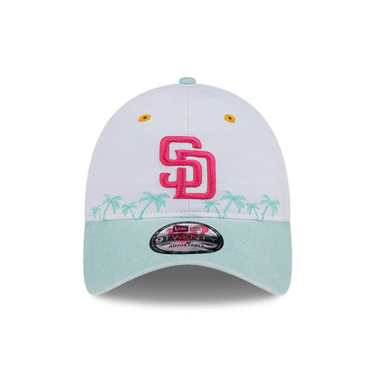 This is a San Diego Padres MLB City Connect 2024 White 9WENTY Adjustable Cap 3