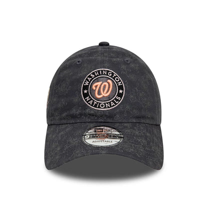 This is a Washington Nationals MLB City Connect Fan Pack Dark Grey 9TWENTY Adjustable Cap 3