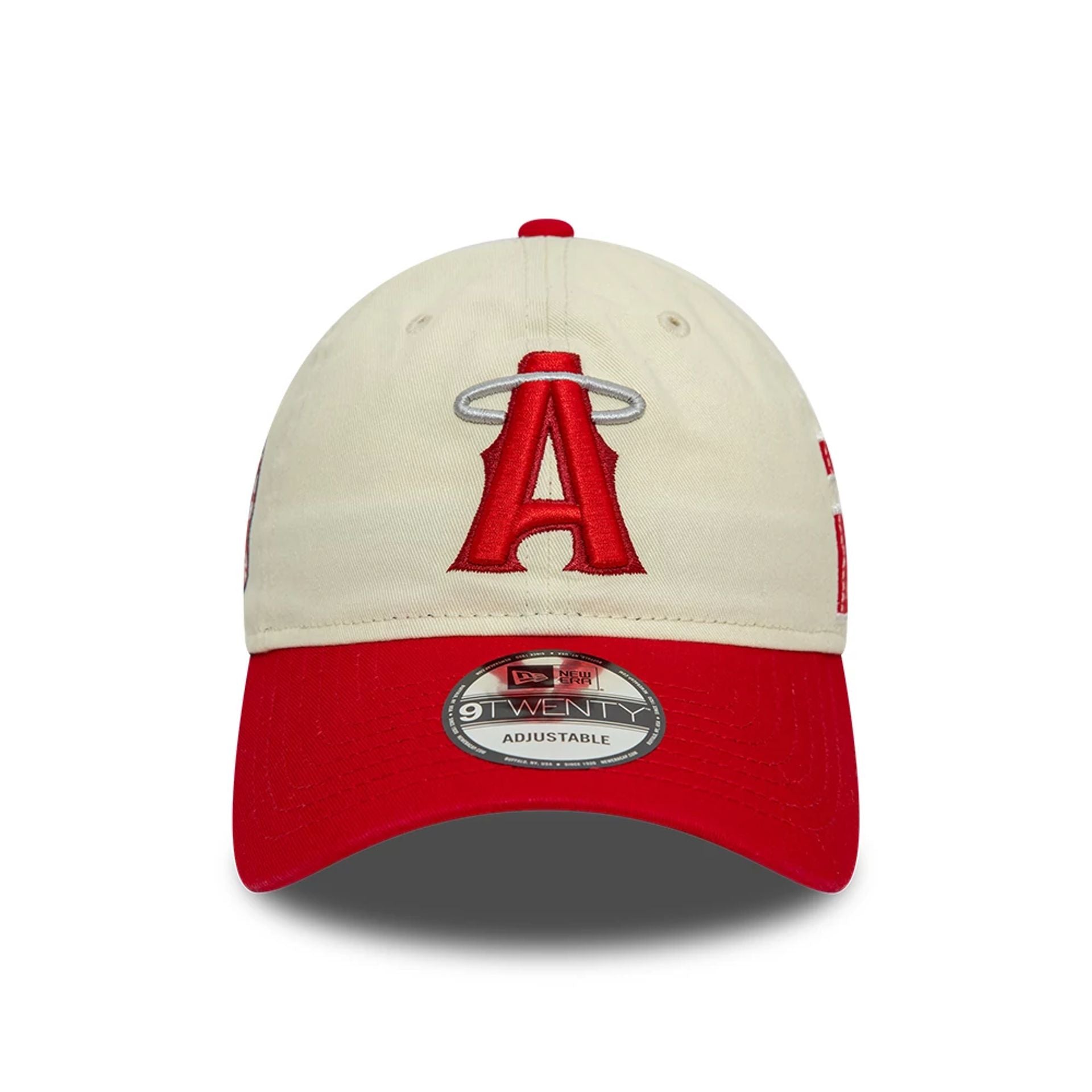 This is a LA Angels MLB City Connect Fan Pack White 9TWENTY Adjustable Cap 3