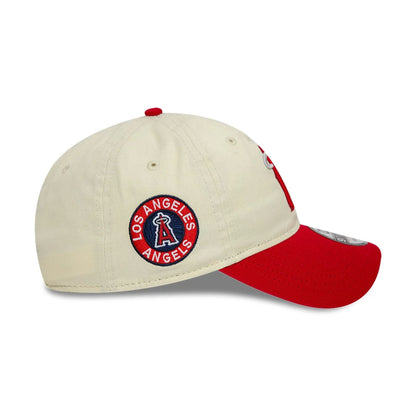 This is a LA Angels MLB City Connect Fan Pack White 9TWENTY Adjustable Cap 5