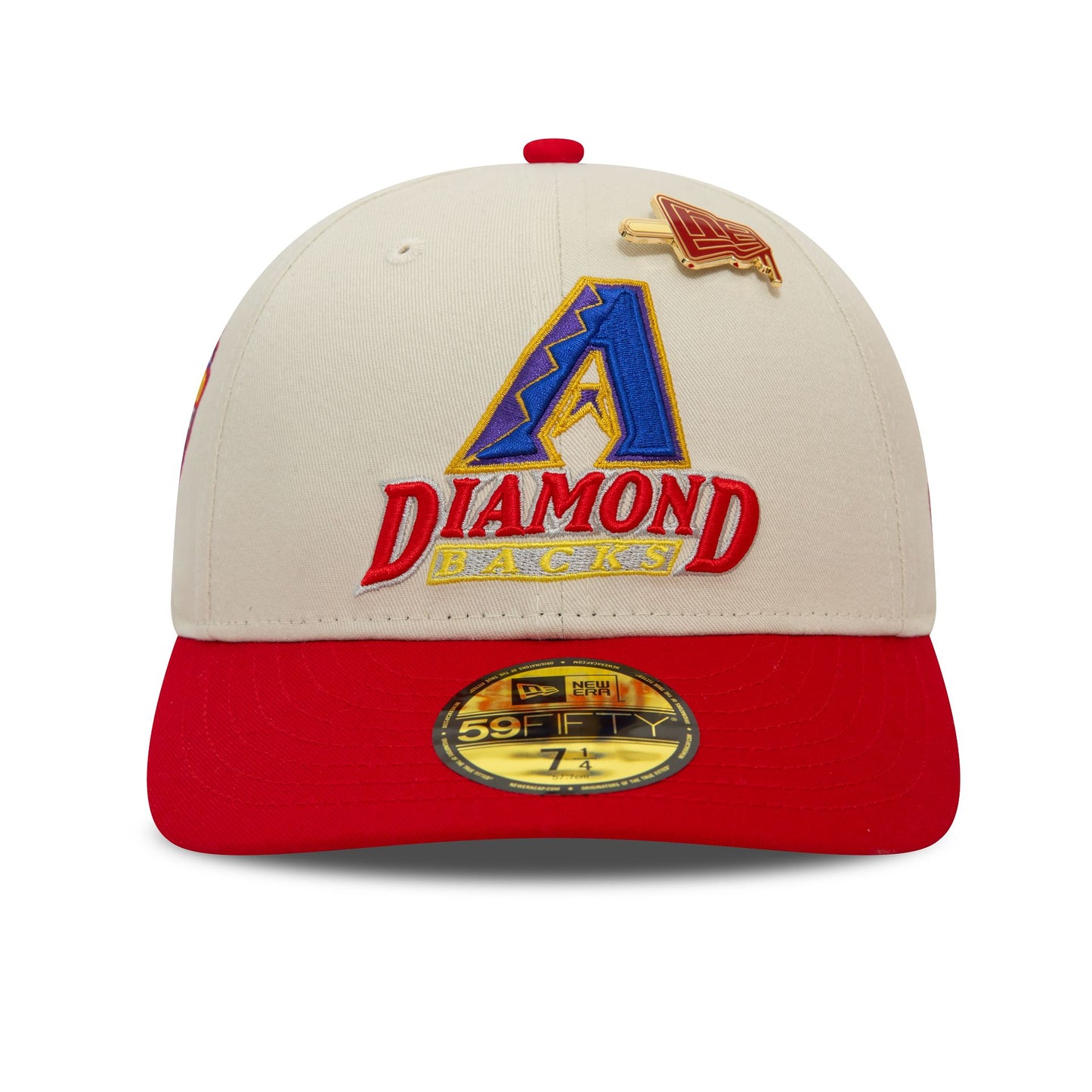 This is a Arizona Diamondbacks MLB Pin Stone Low Profile 59FIFTY Fitted Cap 3