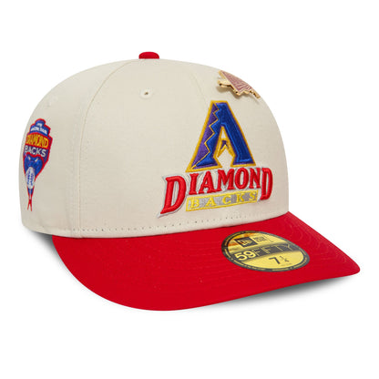 This is a Arizona Diamondbacks MLB Pin Stone Low Profile 59FIFTY Fitted Cap 2