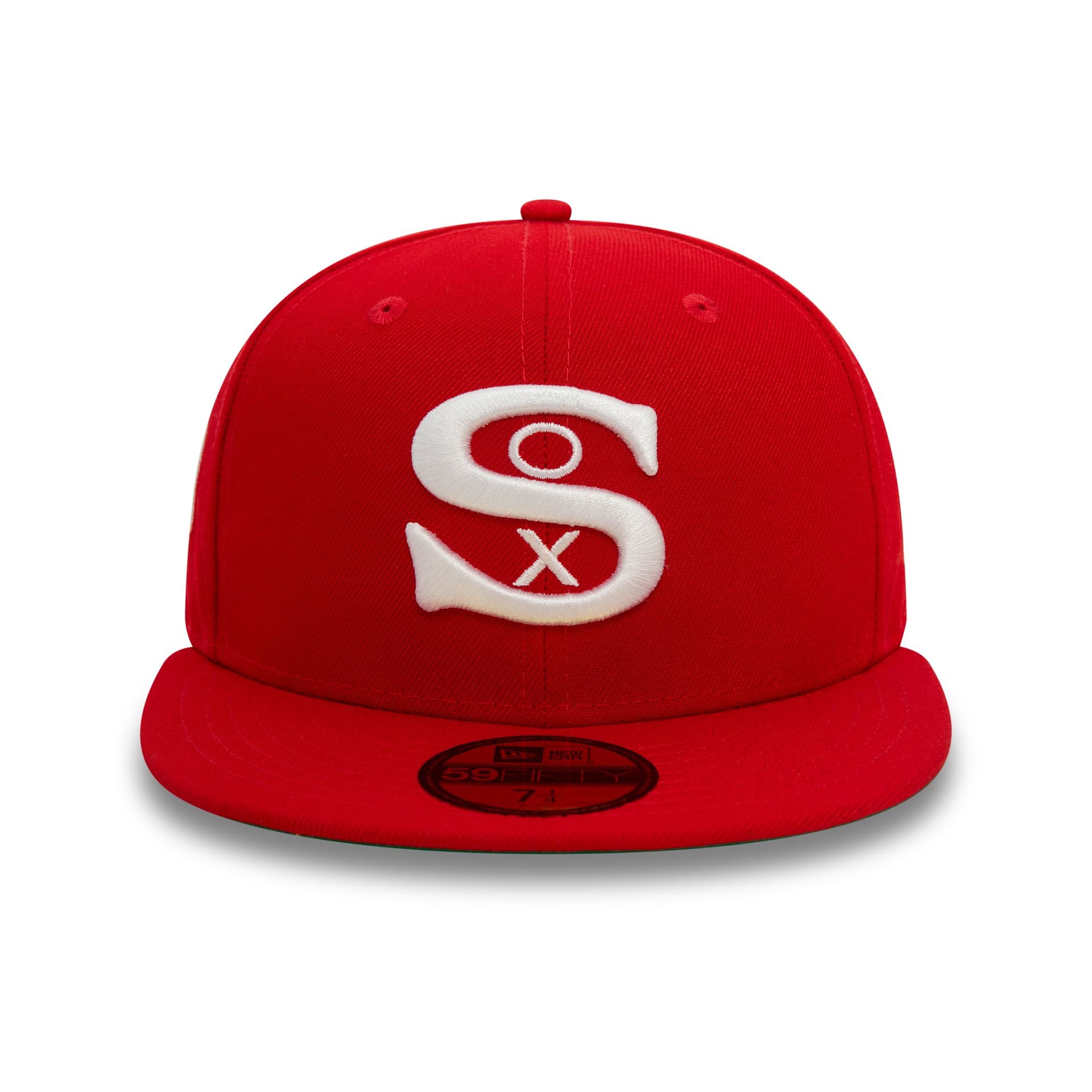 This is a Chicago White Sox MLB Cooperstown Alternative Red 59FIFTY Fitted Cap 2