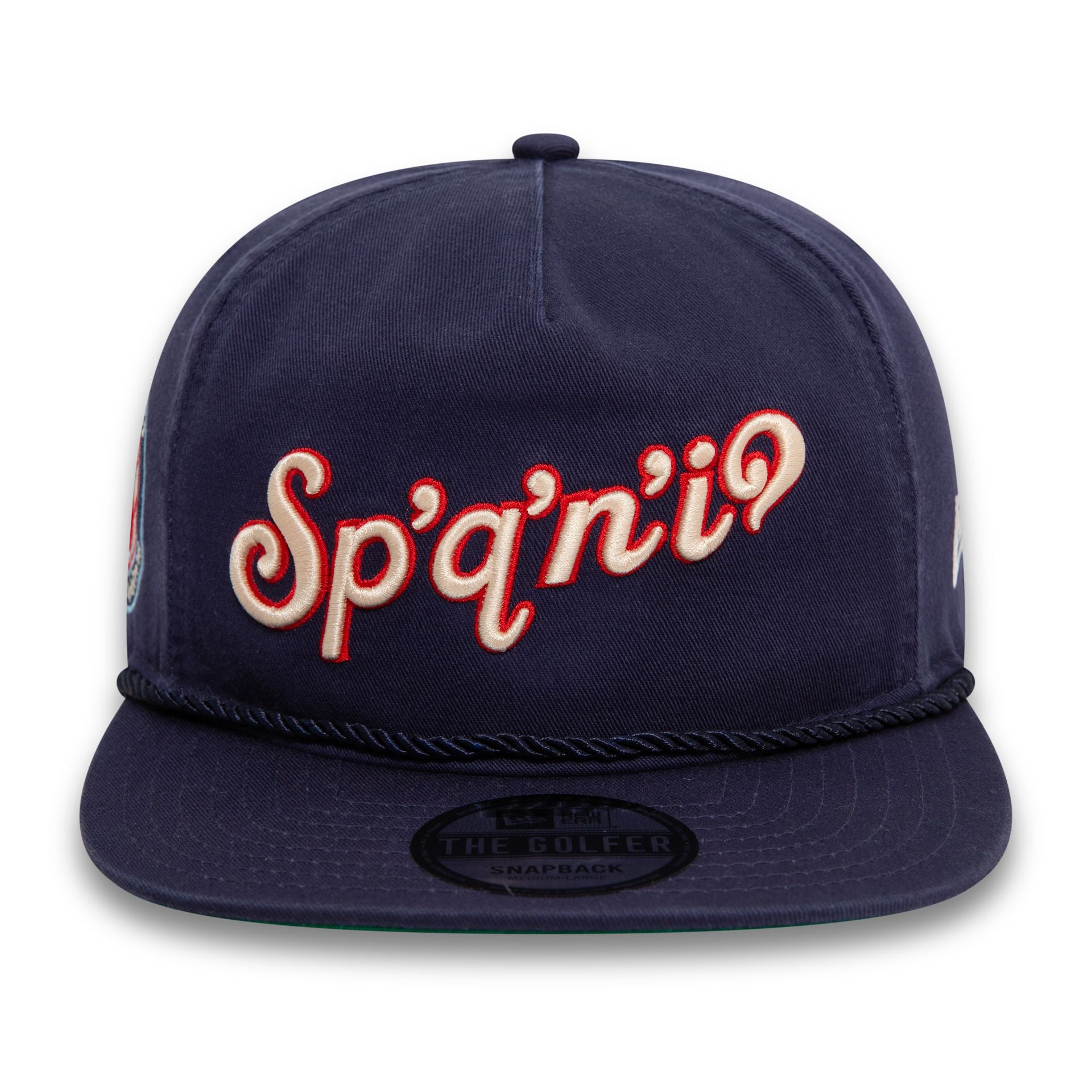 This is a Spokane Indians MiLB Alternative Navy Golfer Cap 2