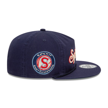 This is a Spokane Indians MiLB Alternative Navy Golfer Cap 6