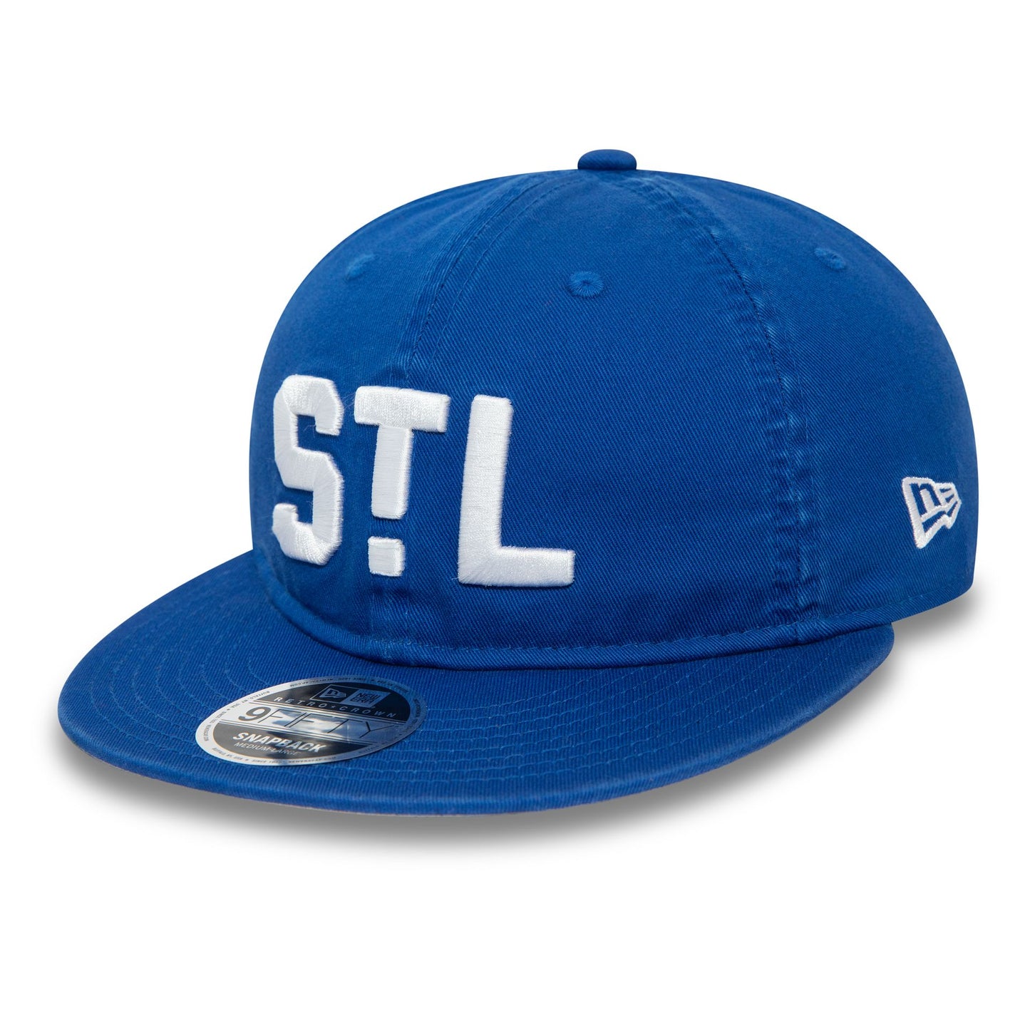 This is a St. Louis Cardinals MLB Cooperstown Blue 9FIFTY Retro Crown Cap 1