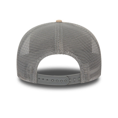 This is a New Era American Muscle Power Grey 9FIFTY Retro Crown A-Frame Cap 4