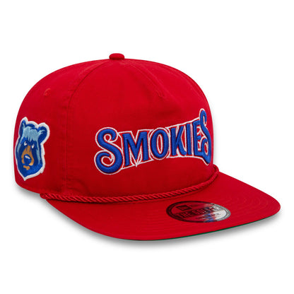 This is a Tennessee Smokies MiLB Alternative Red Golfer Cap 3