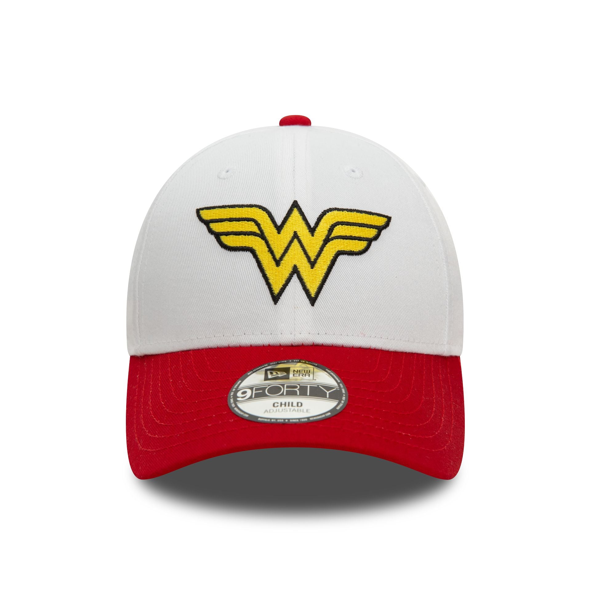 This is a Wonder Woman Child Hero White 9FORTY Adjustable Cap 2