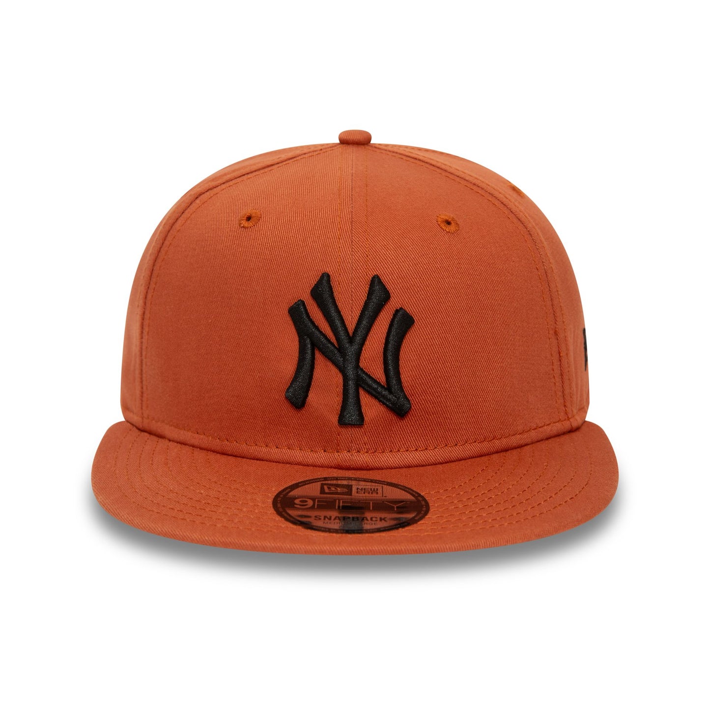 This is a New York Yankees League Essential Brown 9FIFTY Snapback Cap 2