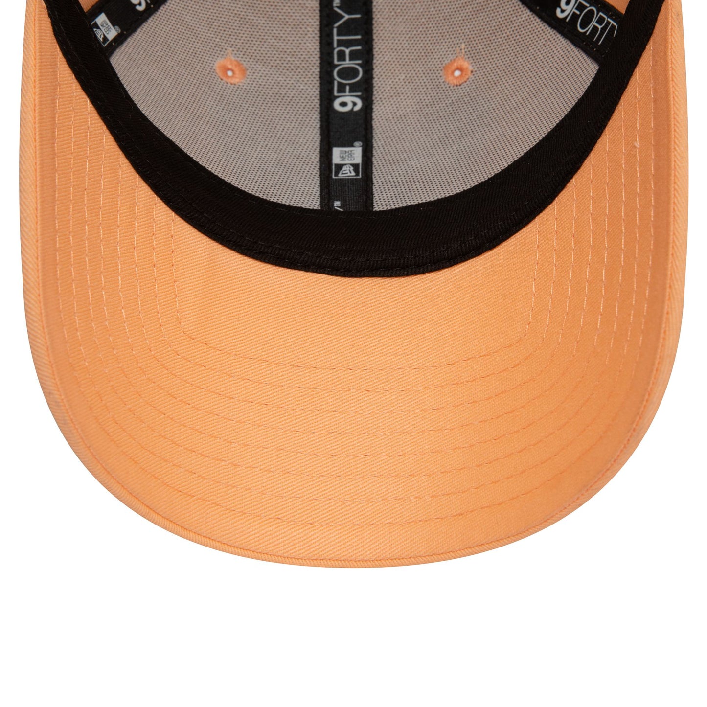 This is a New York Yankees Womens League Essential Pastel Orange 9FORTY Adjustable Cap 5