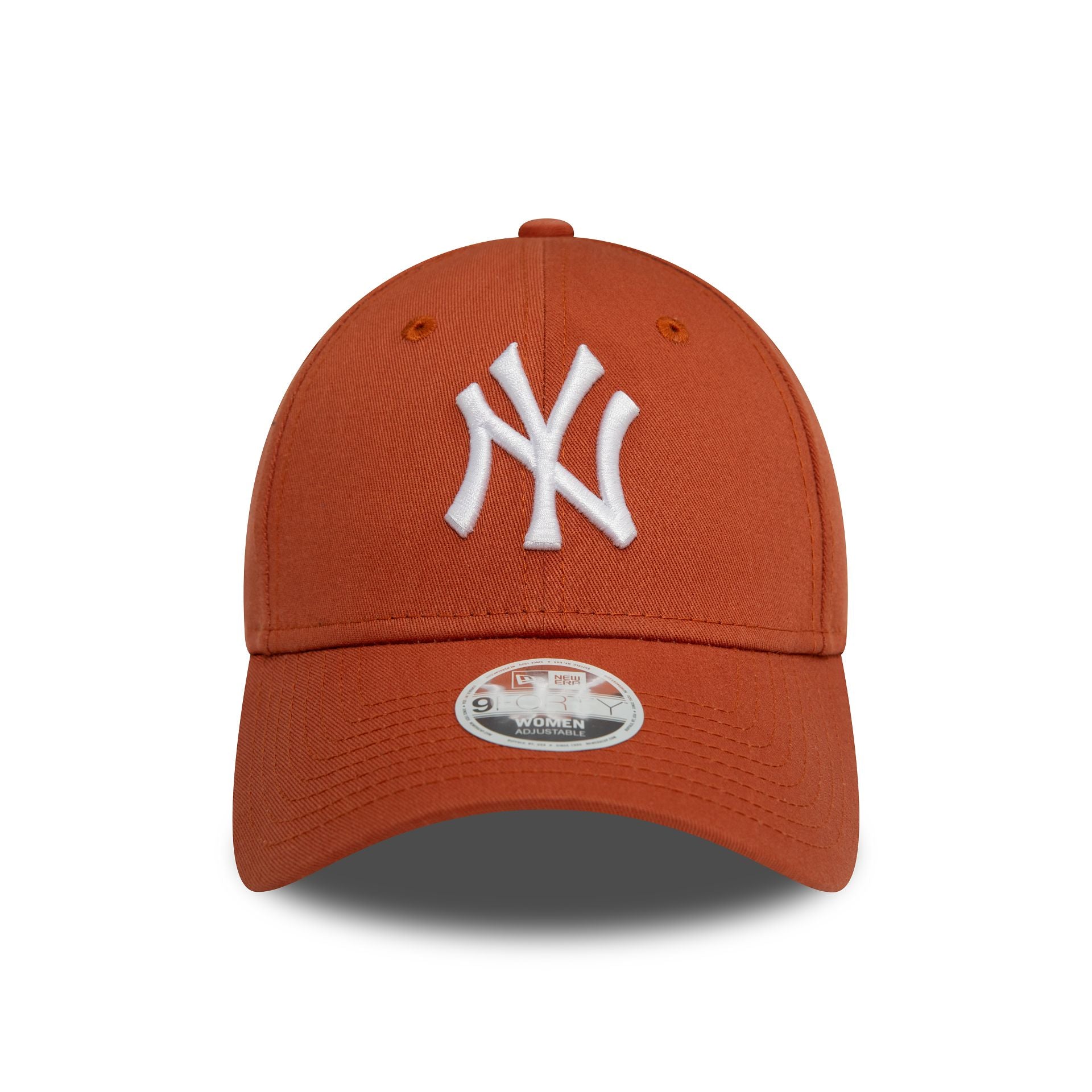 This is a New York Yankees Womens League Essential Brown 9FORTY Adjustable Cap 2