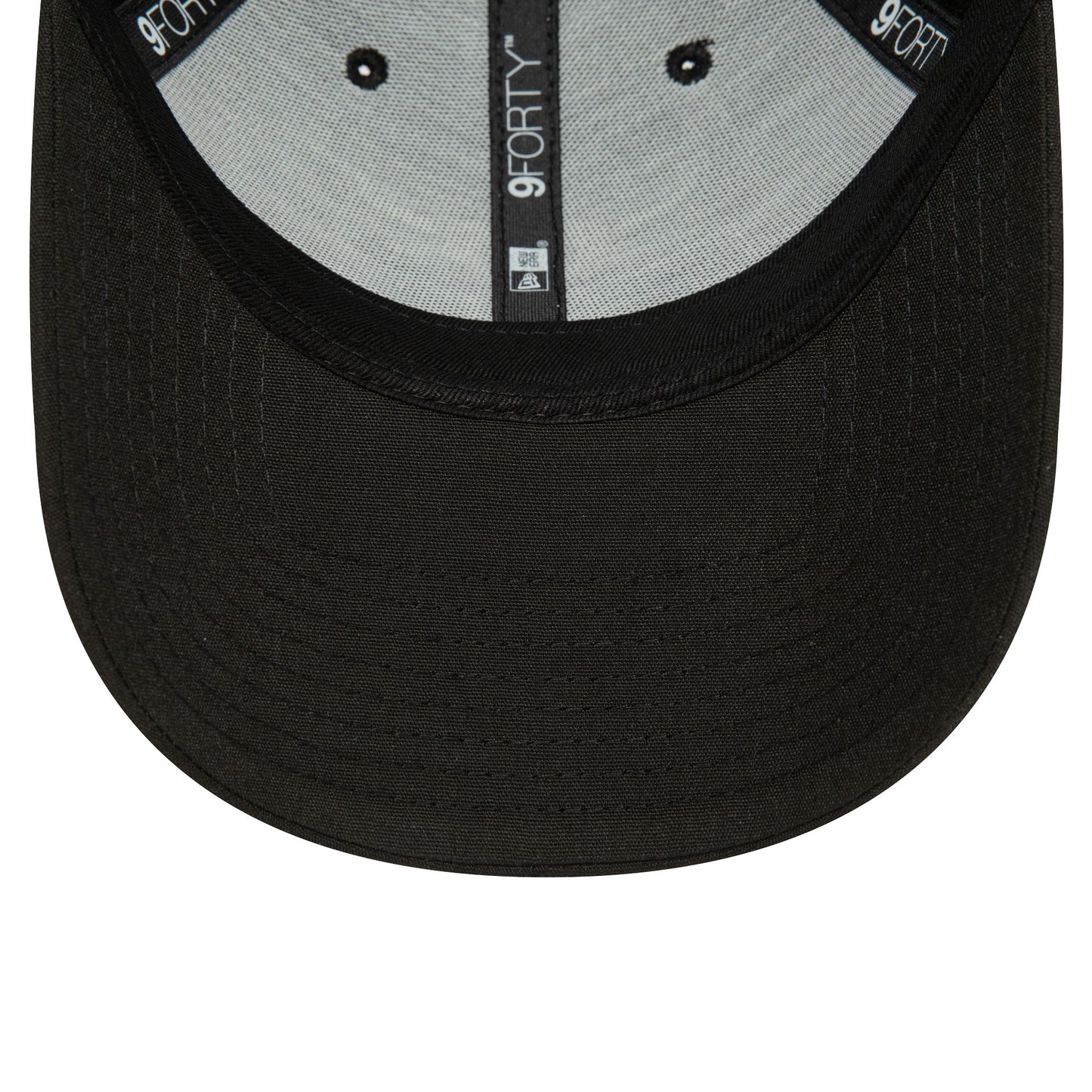 This is a Chicago Bulls Repreve Outline Black 9FORTY Adjustable Cap 5