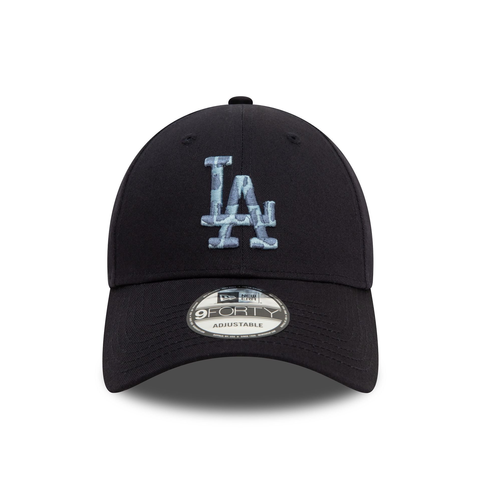 This is a LA Dodgers Animal Infill Navy 9FORTY Adjustable Cap 2