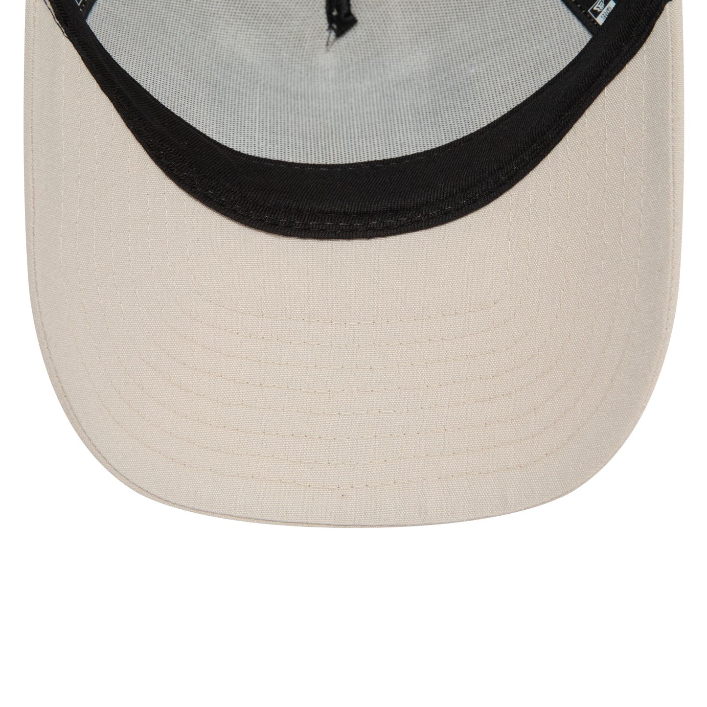 This is a New Era Repreve Stone A-Frame Trucker Cap 5