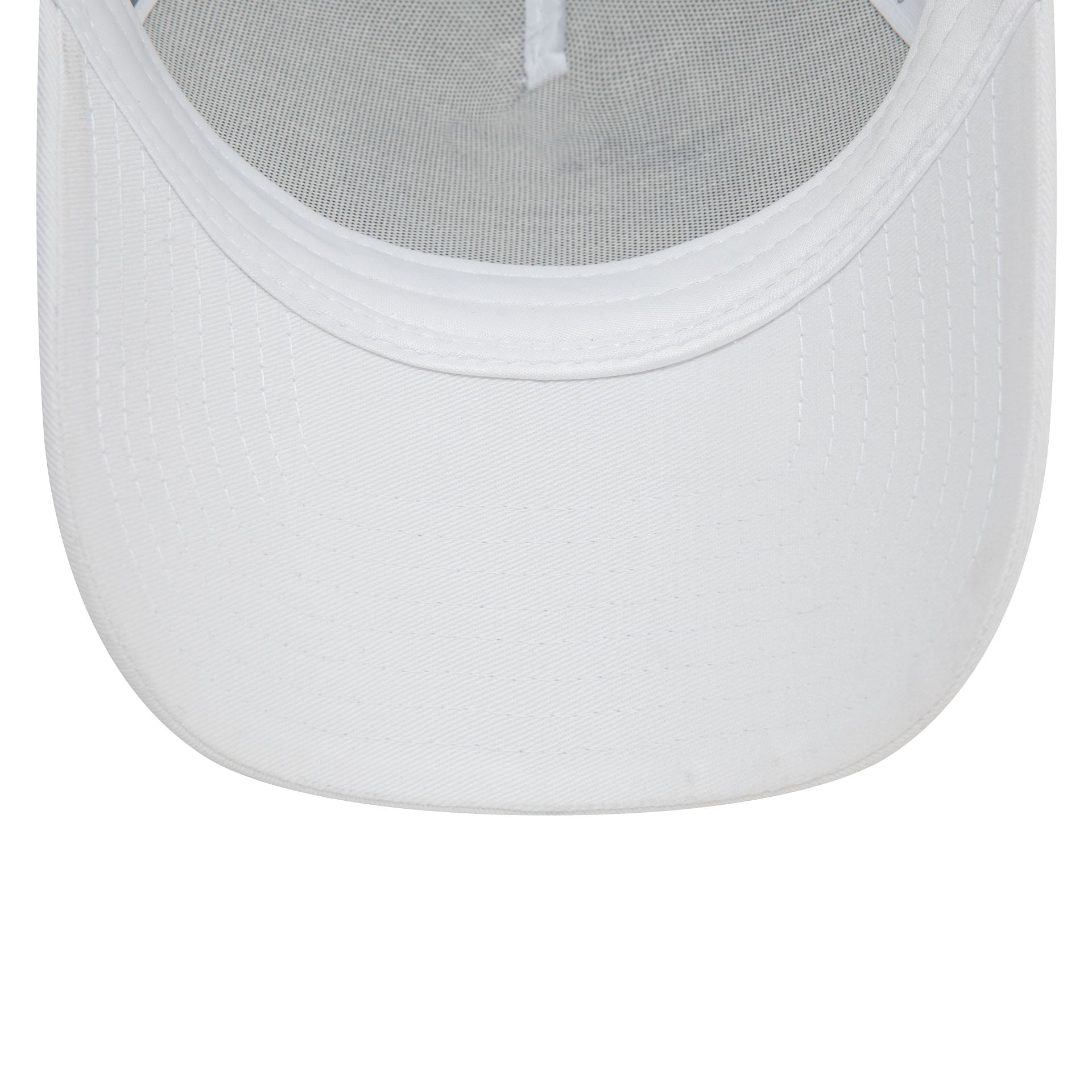 This is a New Era Repreve White A-Frame Trucker Cap 5