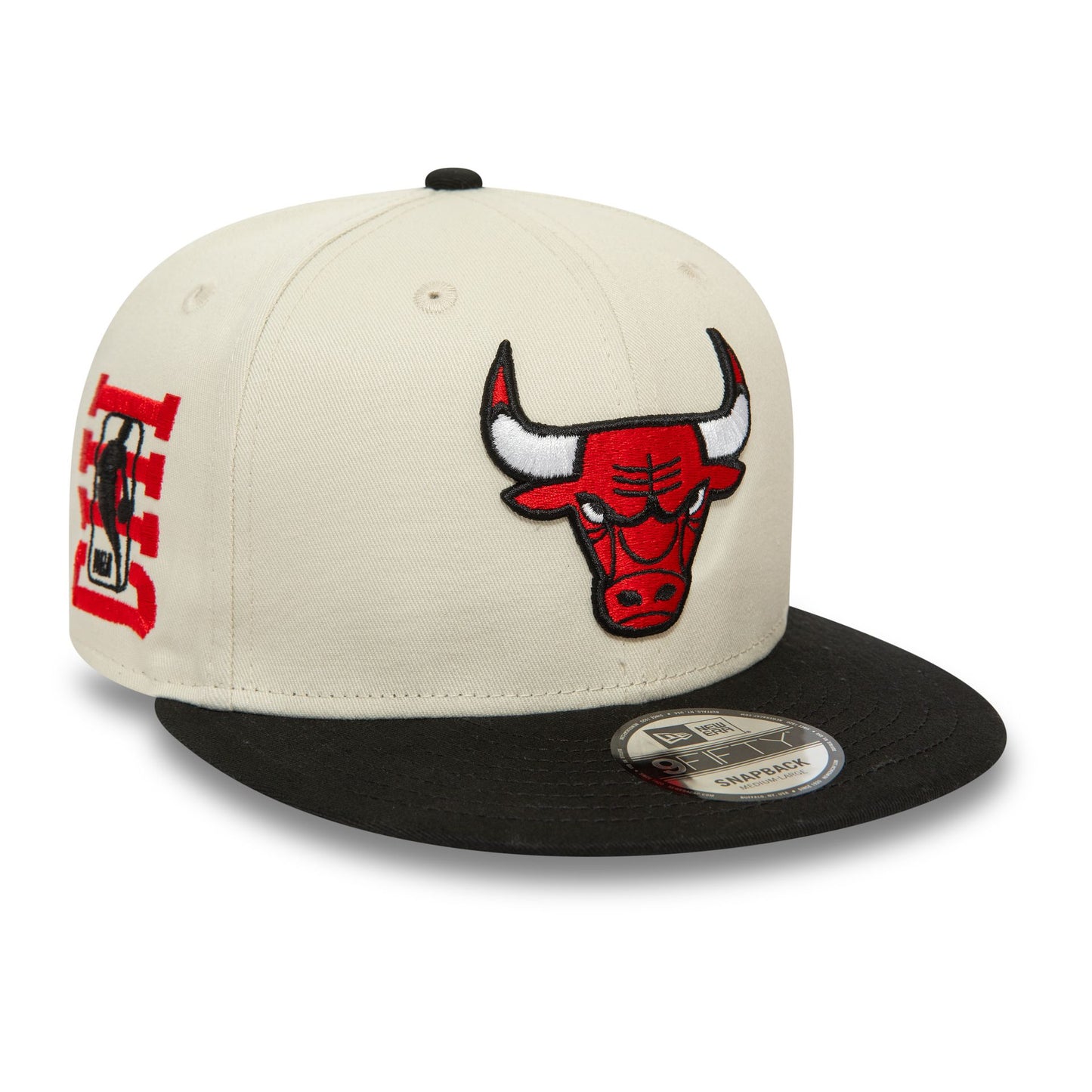 This is a Chicago Bulls NBA Logo Stone 9FIFTY Snapback Cap 3